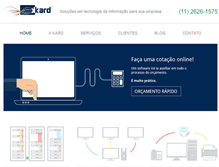 Tablet Screenshot of kard.com.br